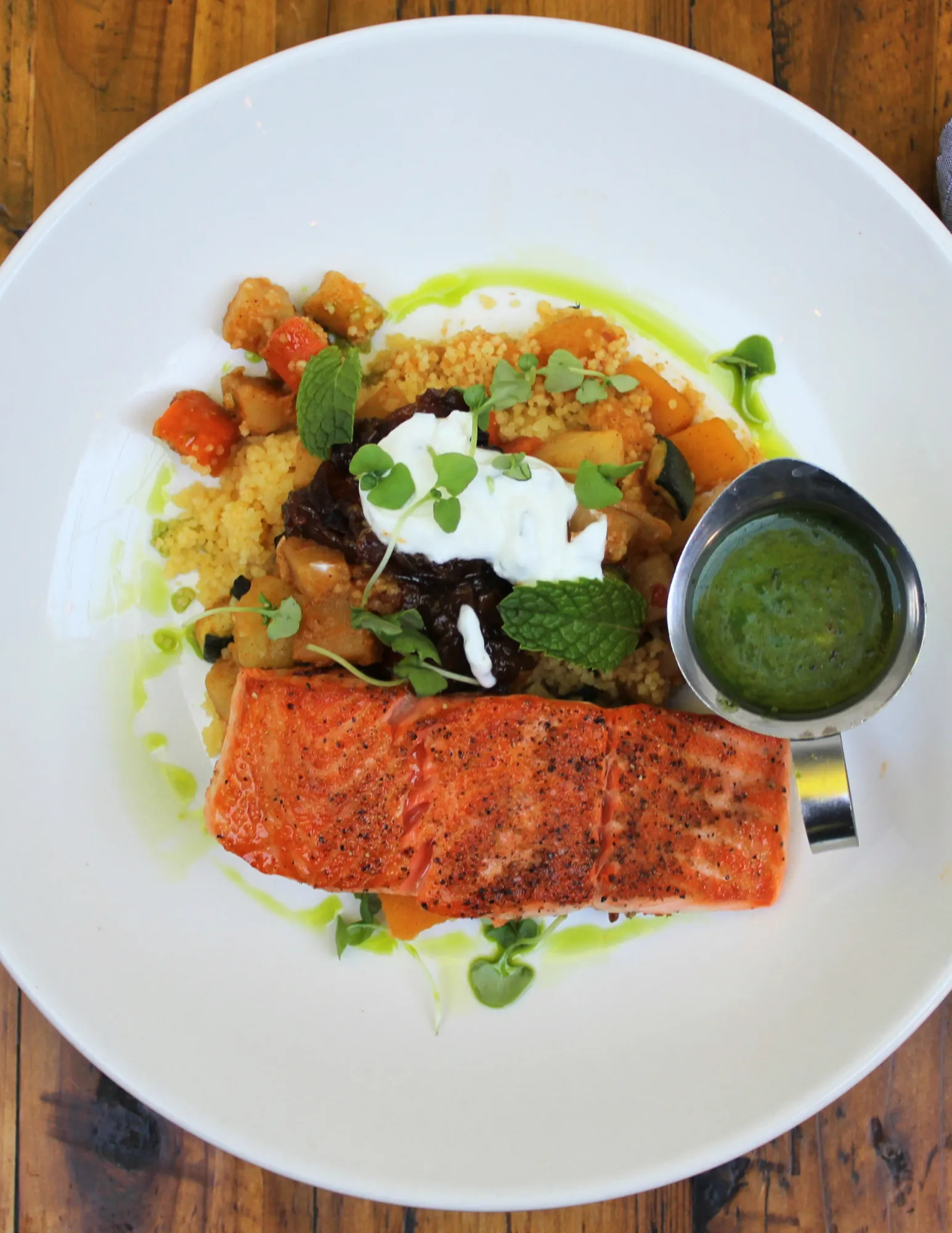 Pan Seared Scottish Salmon