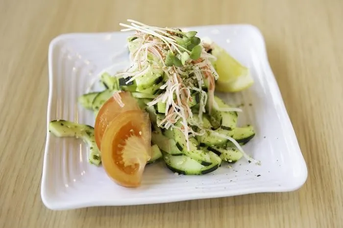 Cucumber Crab Salad