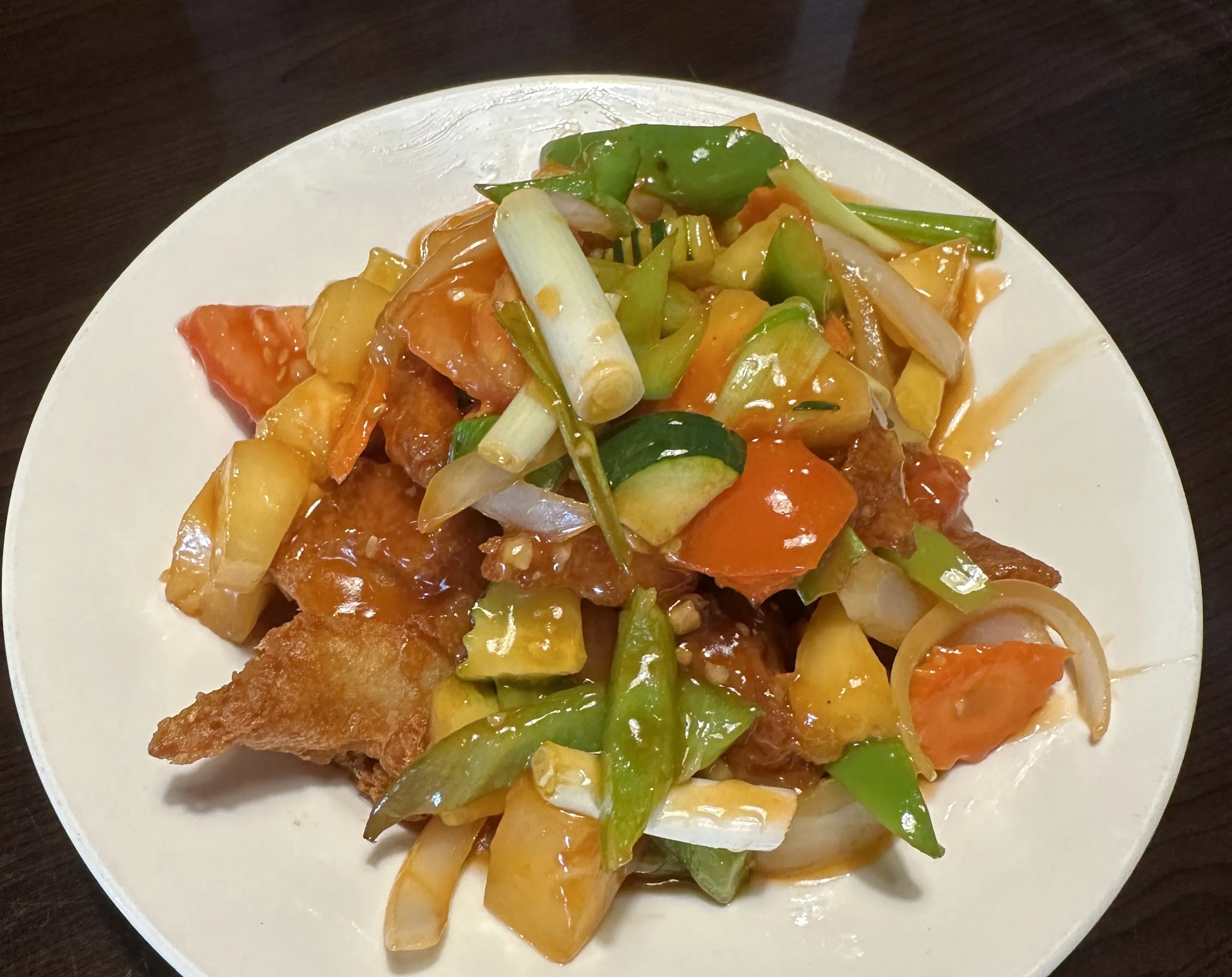 Sweet & Sour Red Snapper