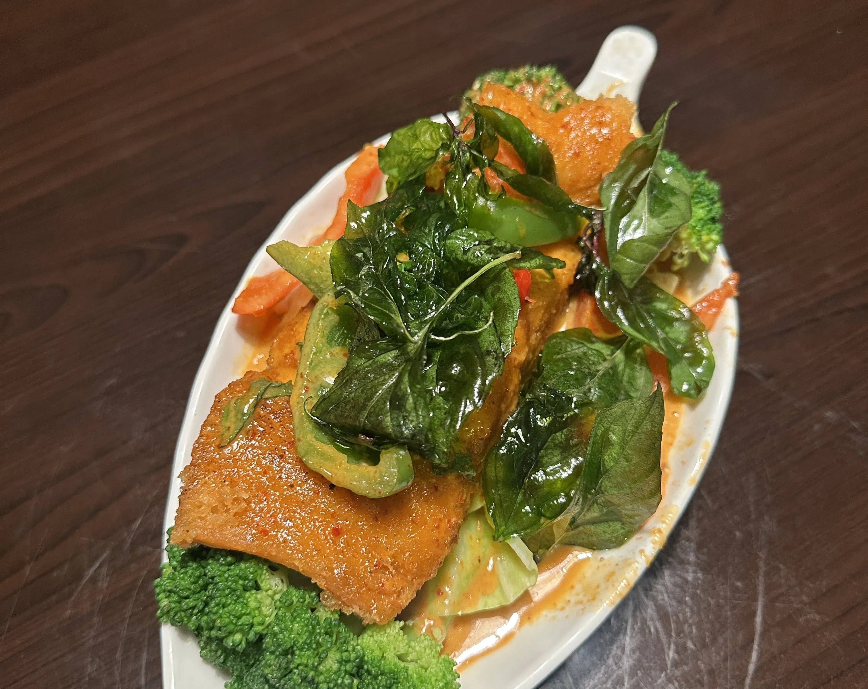 Salmon Panang