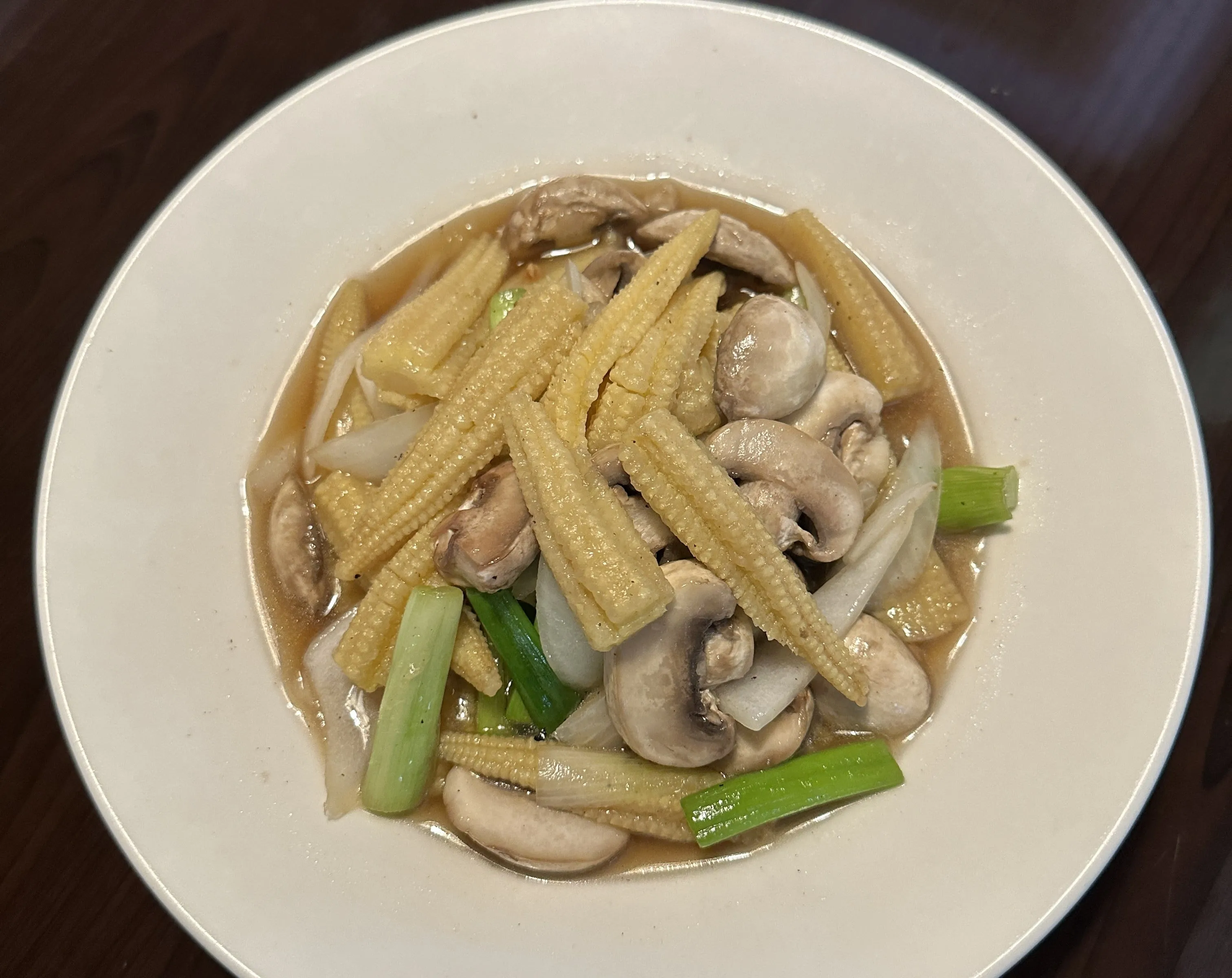 Baby Corn and Mushroom