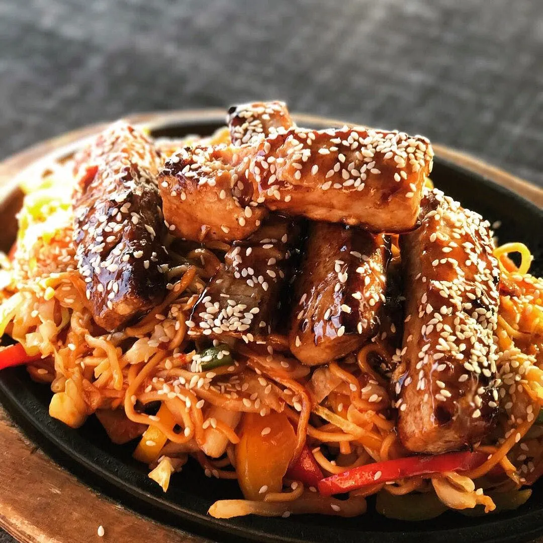 Asian Fusion Pasta