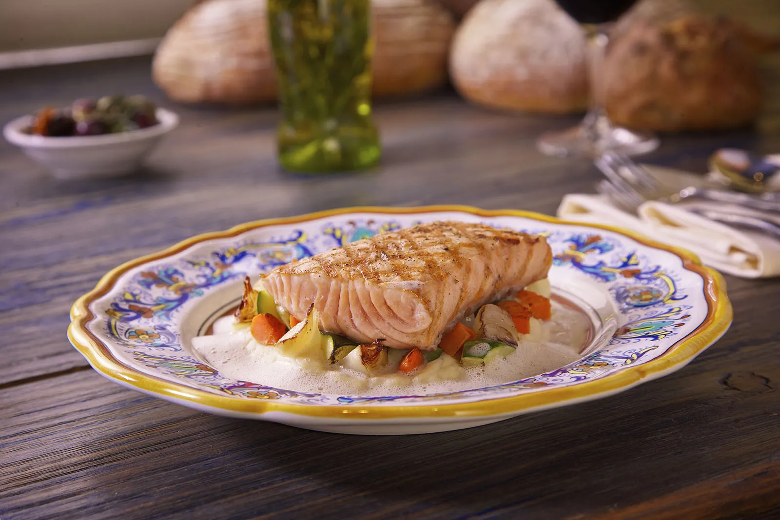 Grilled Salmon