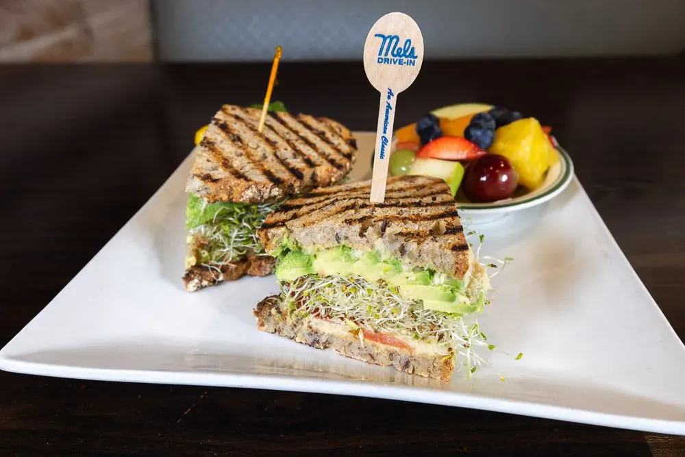The Haven's Famous Vegetarian Sandwich