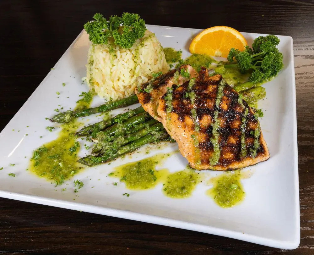 Grilled Fresh Atlantic Salmon
