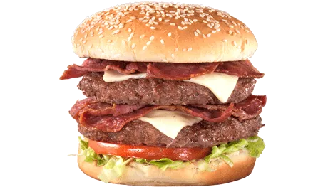 The Fairfax: Double Pastrami Swiss Cheeseburger