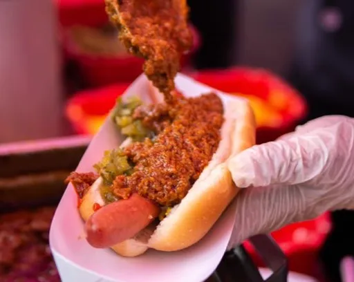 Pink's Famous Chili Dog
