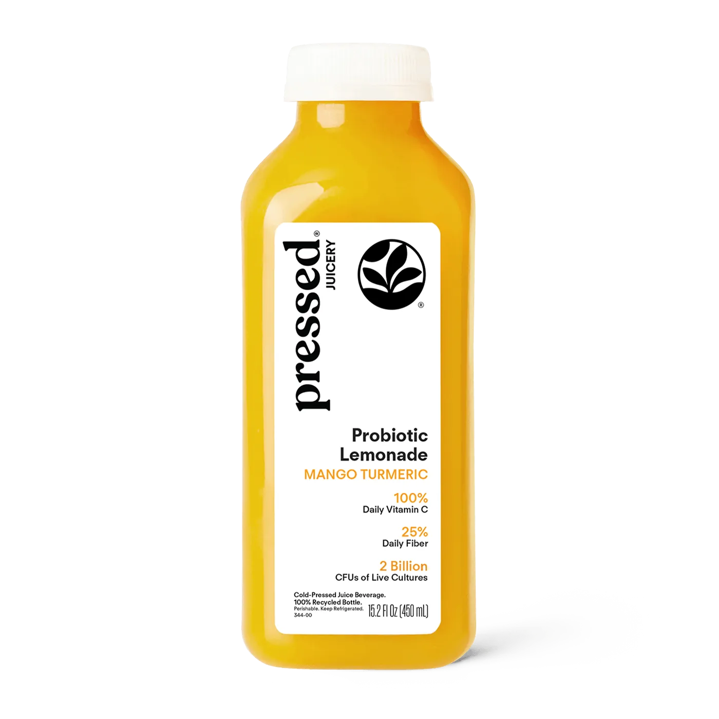 Mango Turmeric Probiotic Lemonade