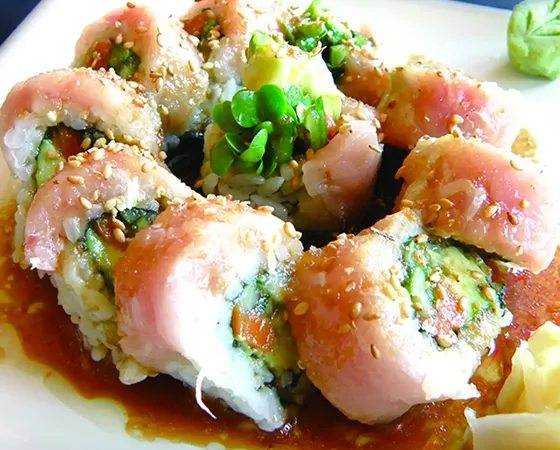 Albacore Carpaccio Roll
