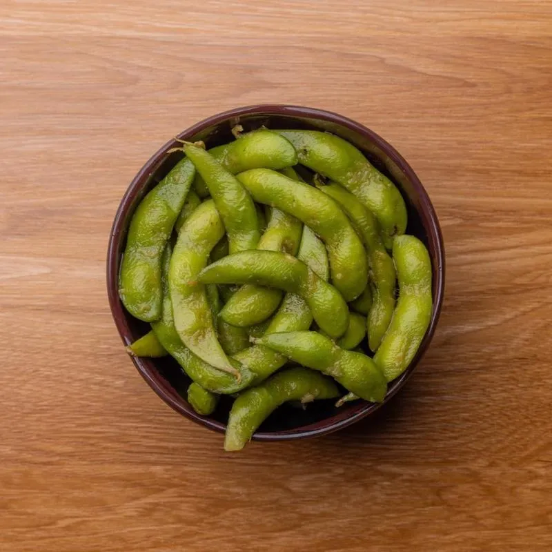 Garlic Edamame