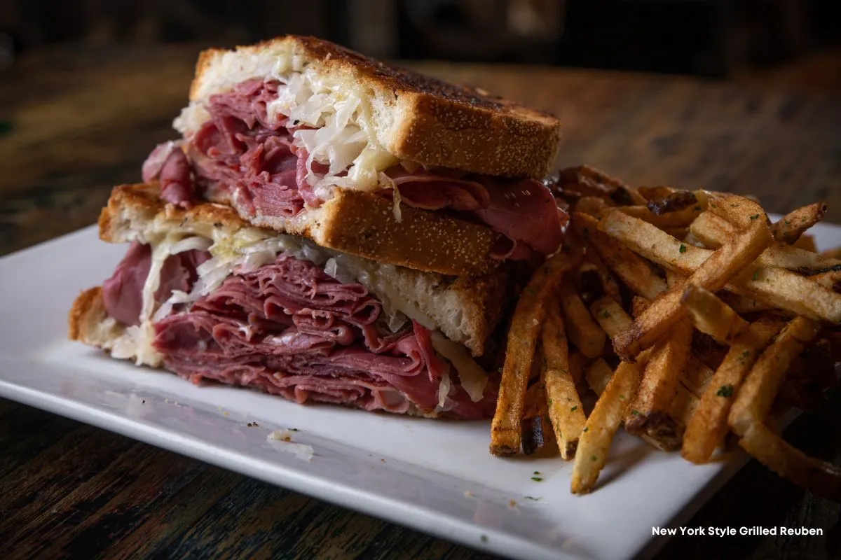 New York Style Grilled Reuben
