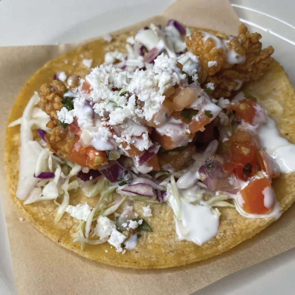 San Felipe Style Fish Taco