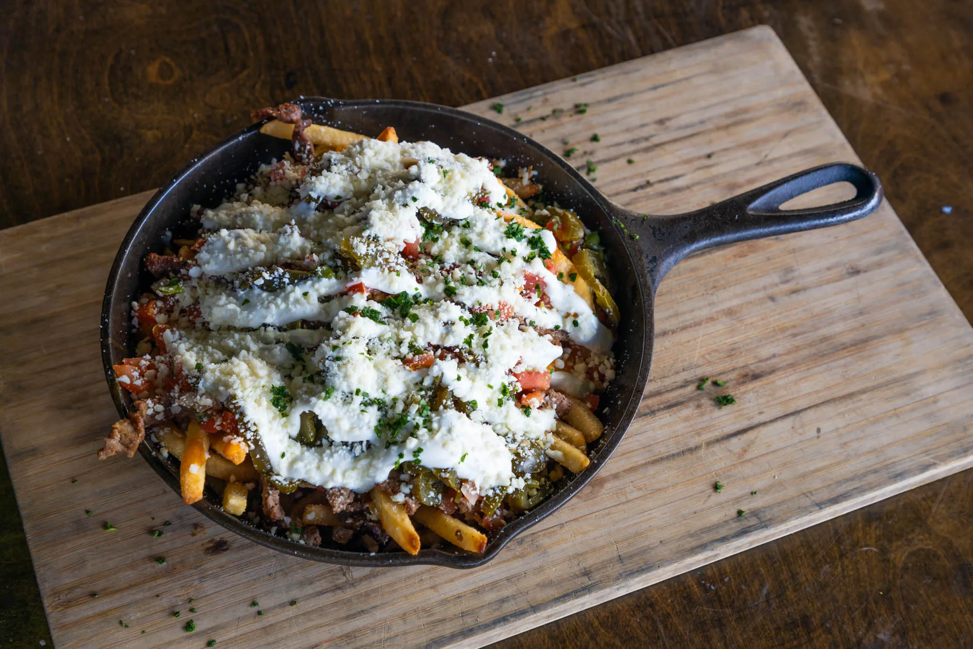 California Style Skillet Fries