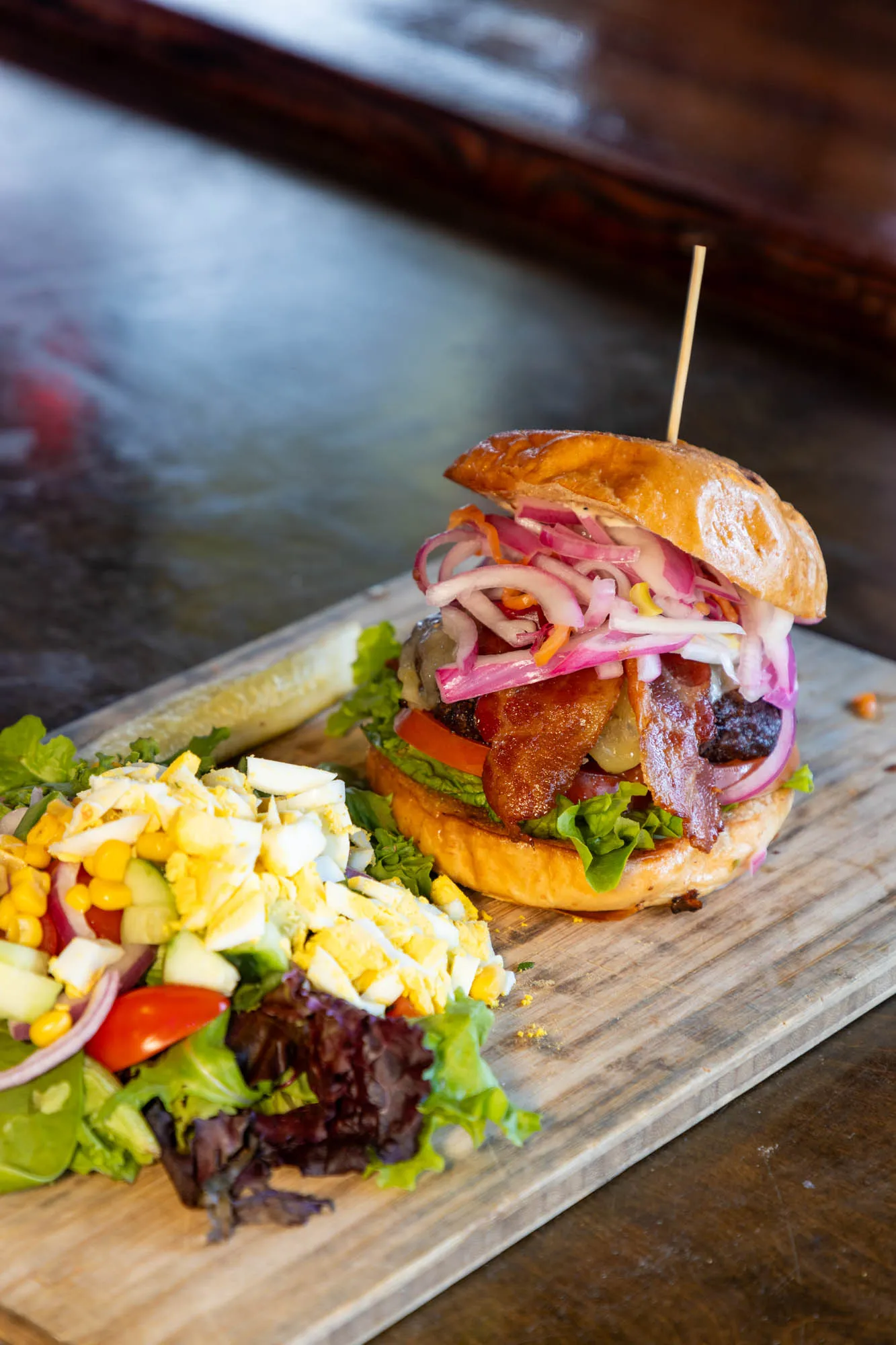 Rays Blazin Bacon Burger