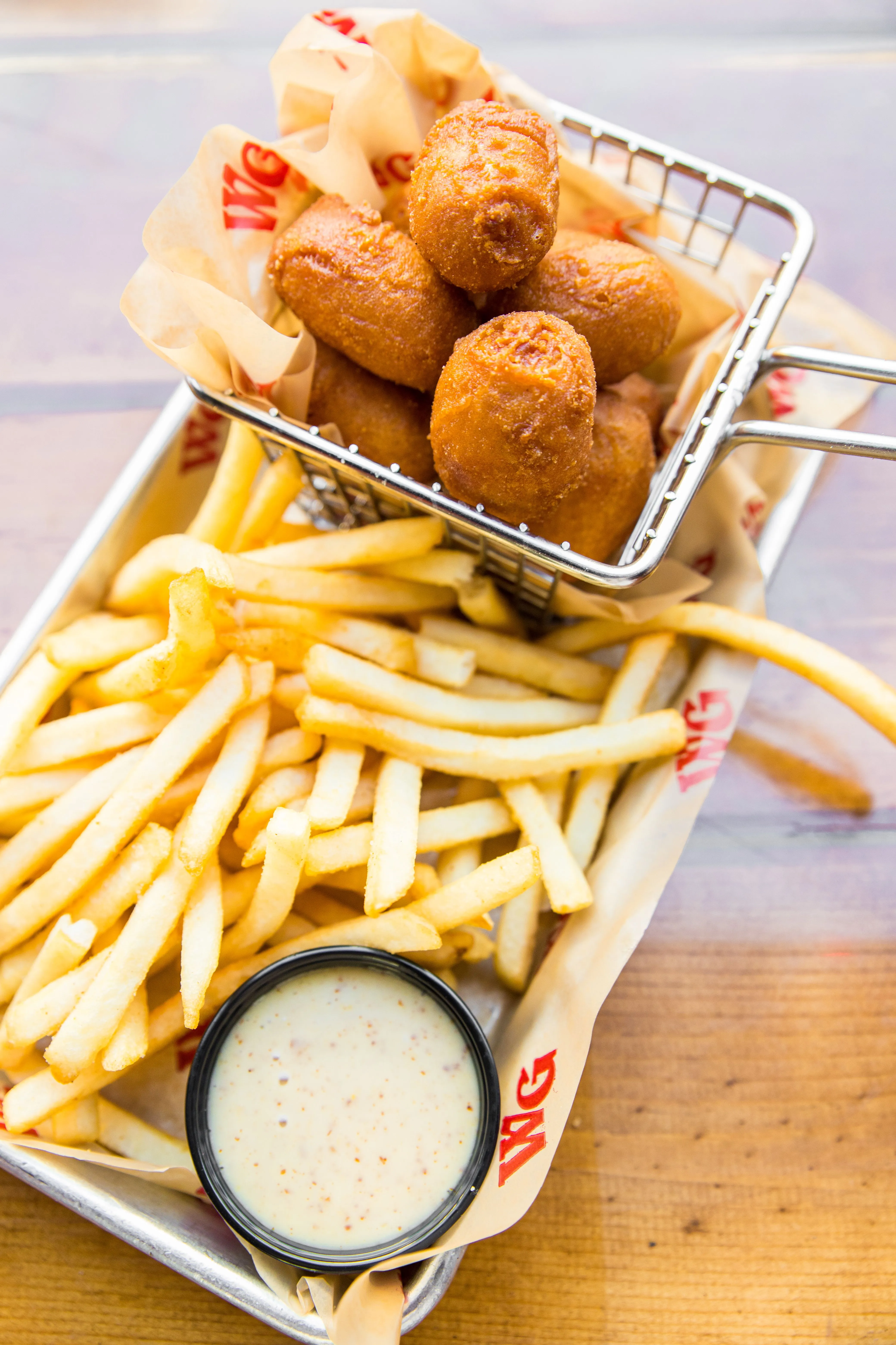 Mini Corn Dog Platter