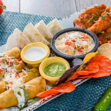 Mucho Macho-Tizer Platter