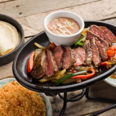 Skirt Steak Fajitas