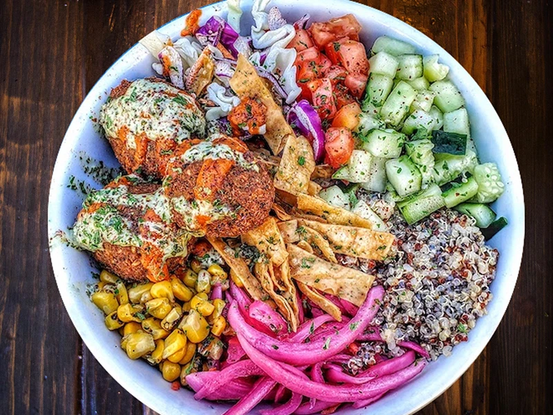 Vegan Berliner Bowl