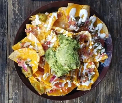 Three Cheese Nachos