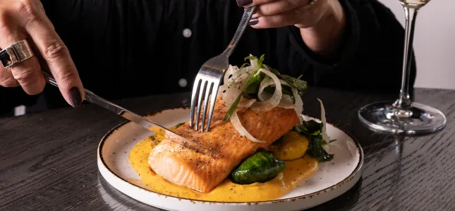 Salmon Plate