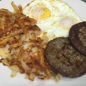 Jones® Pork Sausage Patties & Eggs