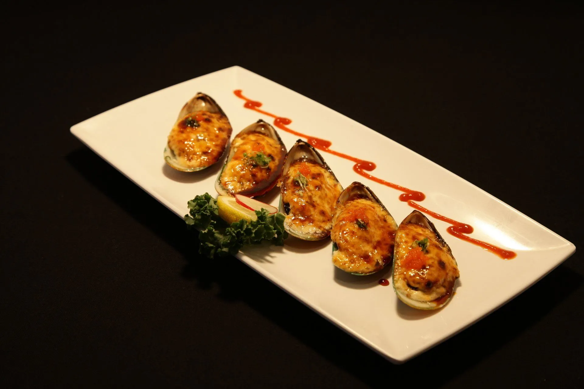 Baked Mussels