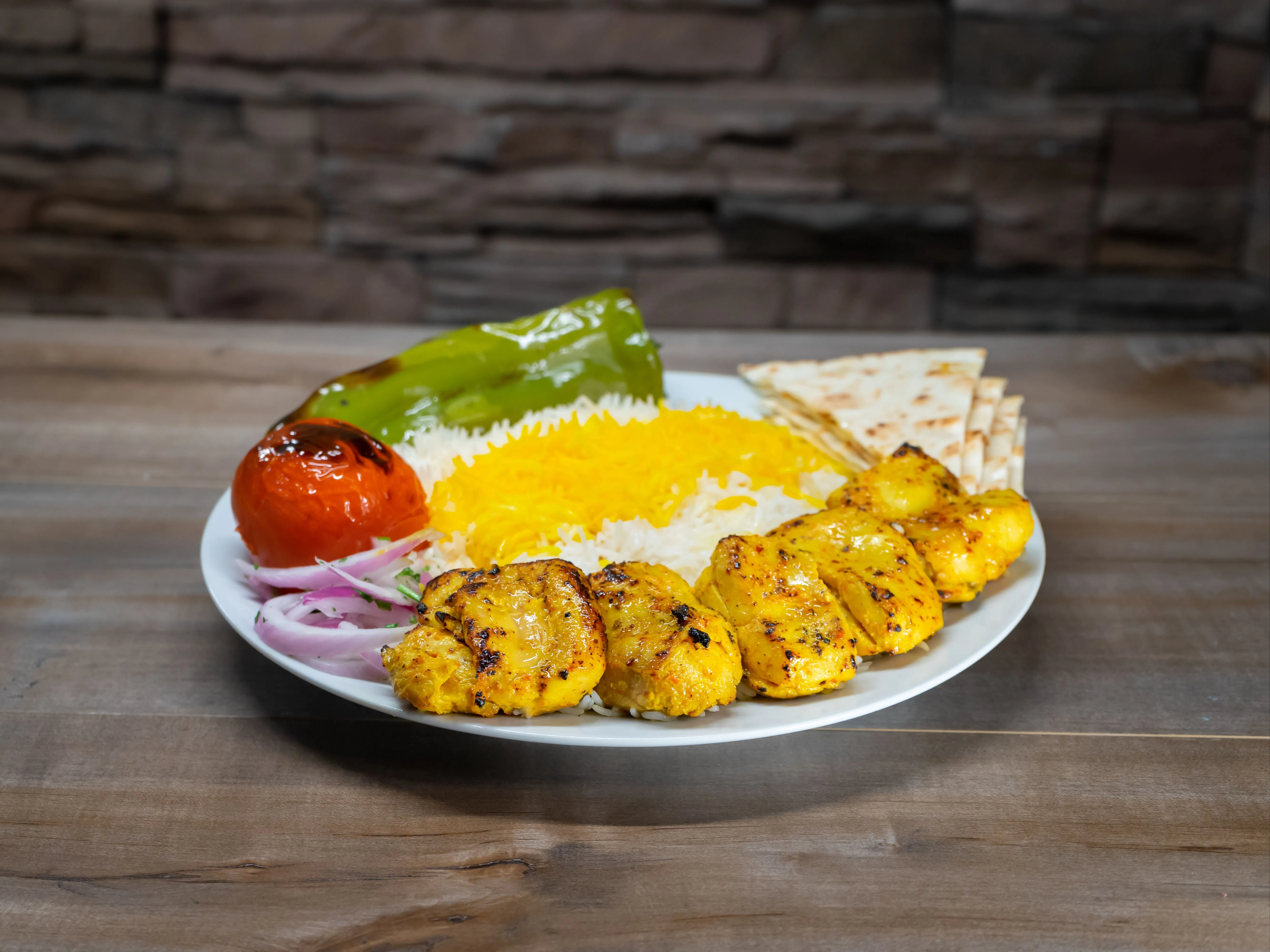 Chicken Kabob Plate