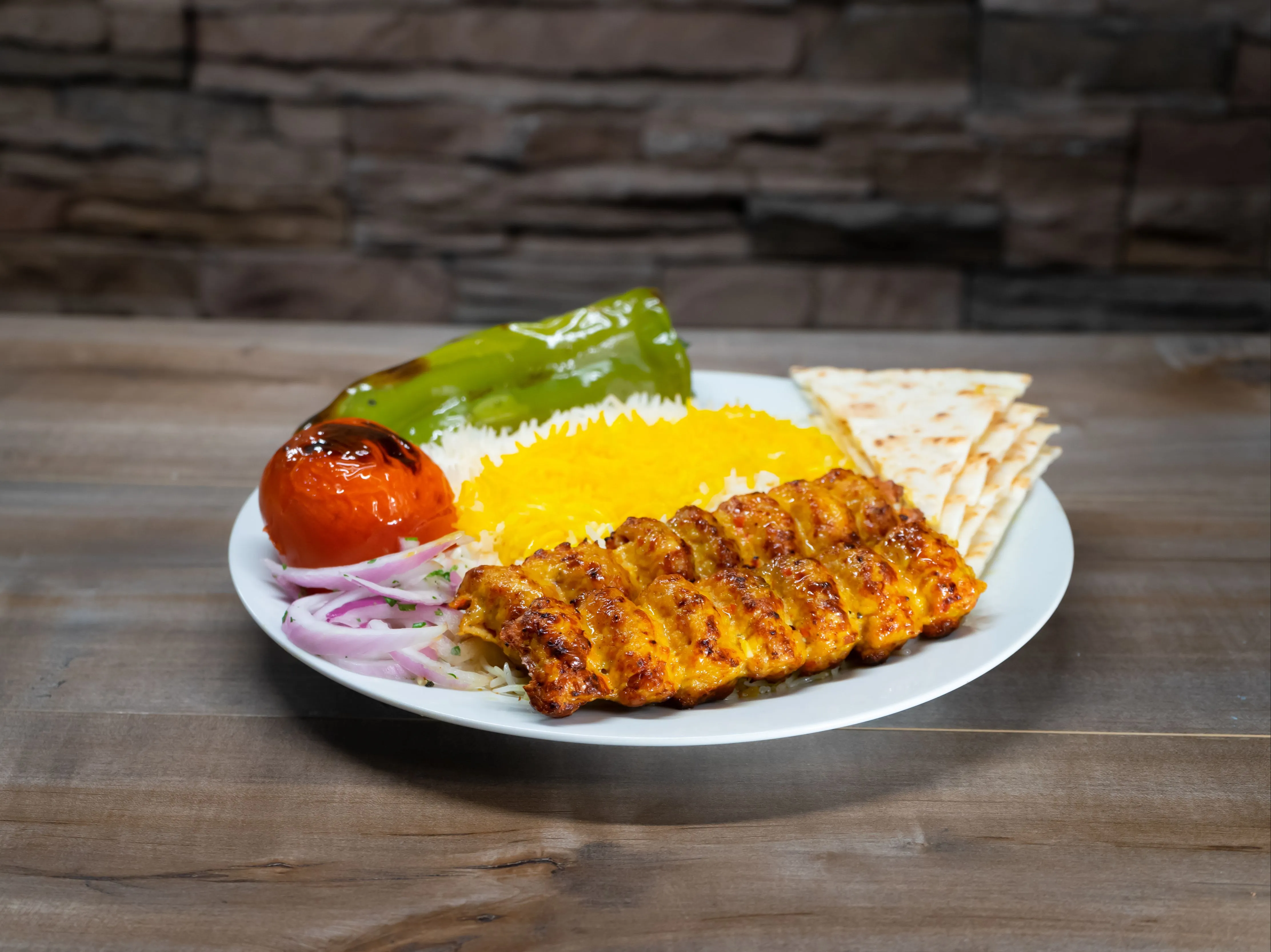 Chicken Luleh Plate