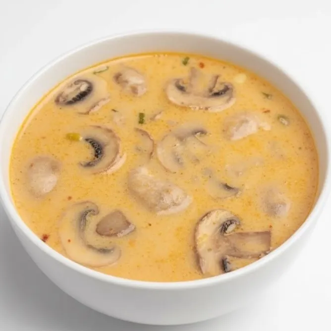 Bowl of Tom Kha Soup