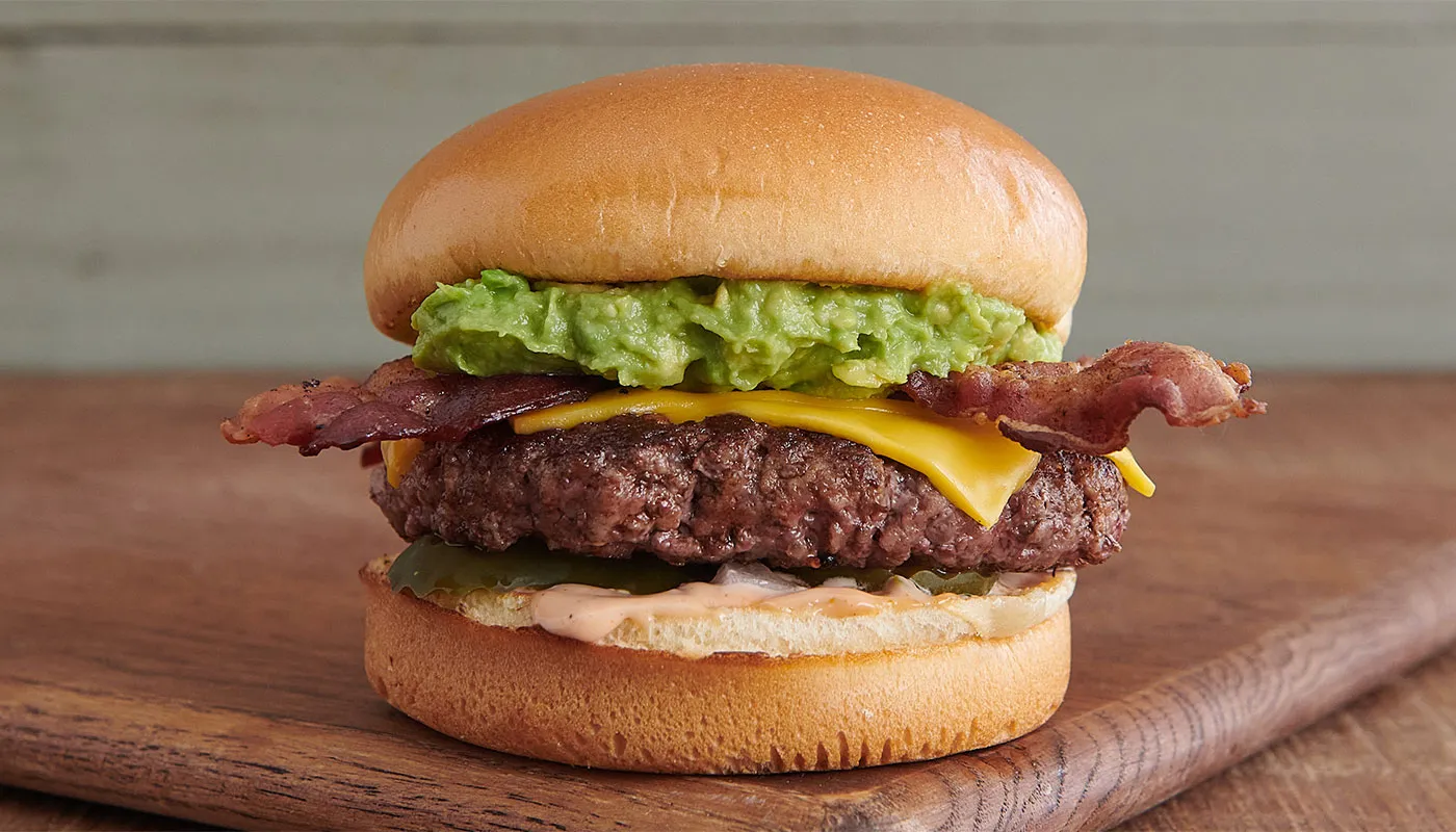Natural® Avocado Bacon Cheeseburger