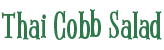 Thai Cobb Salad