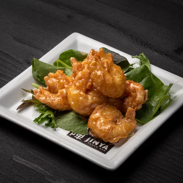 Spicy Creamy Shrimp Tempura