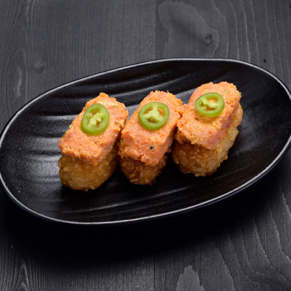Crispy Rice with Spicy Tuna