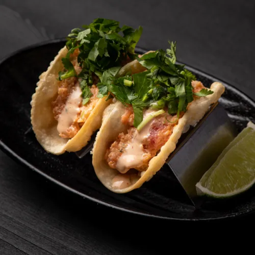 Spicy Tuna Tacos (2 pcs)