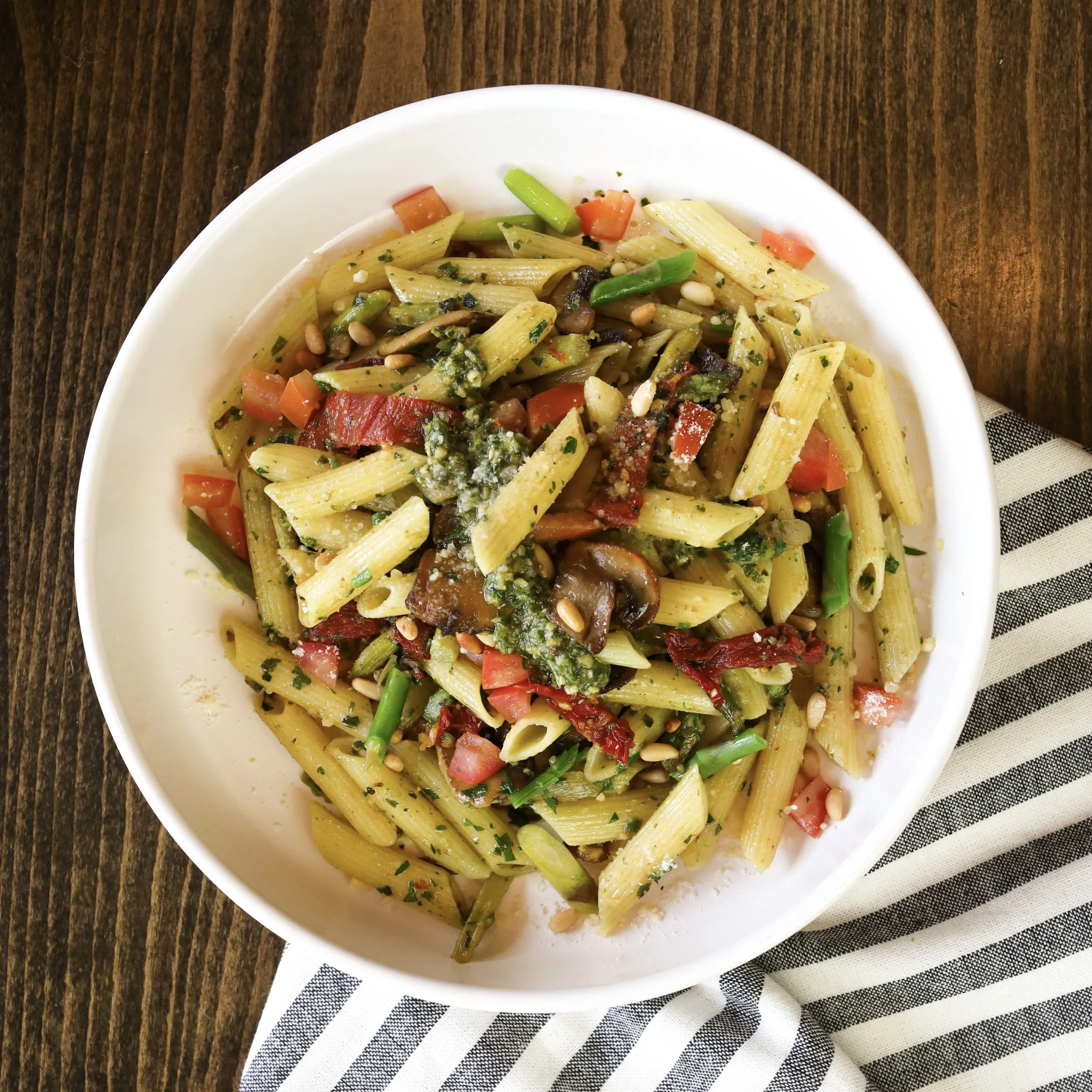 Penne Asparagus