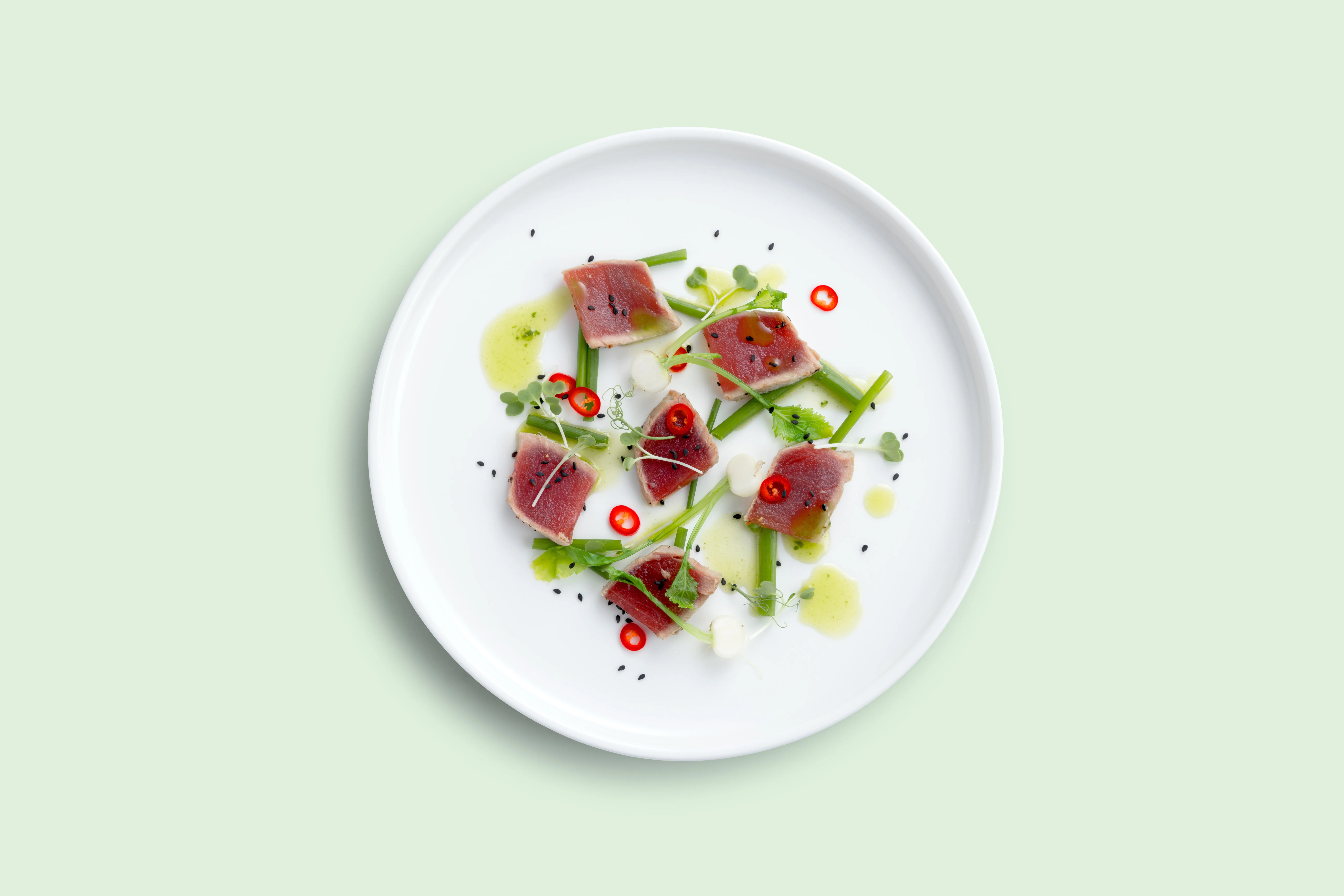 Tuna sashimi