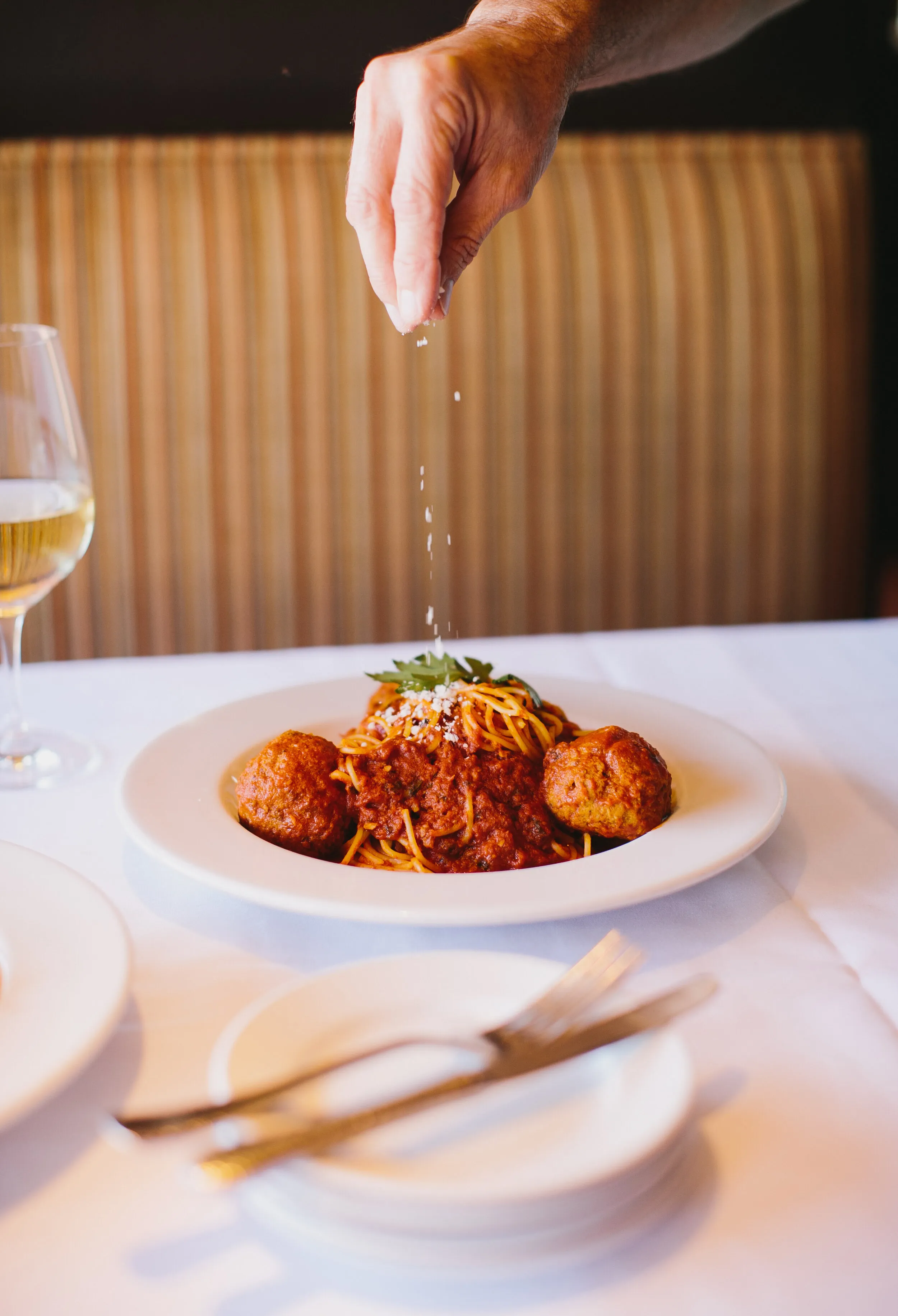 Spaghetti con Polpette