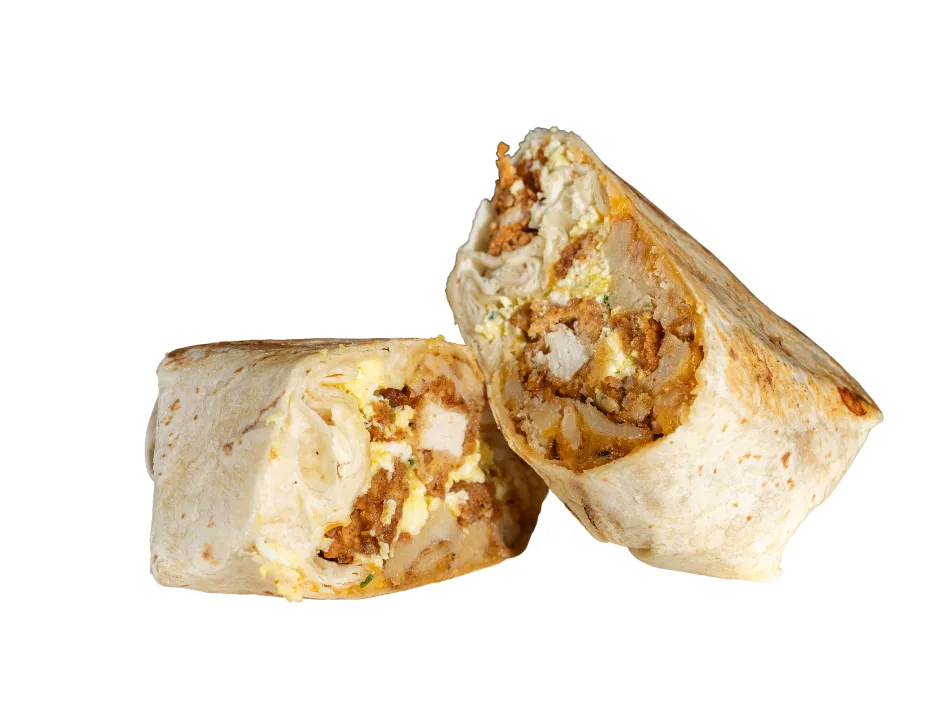 Buttermilk Fried Chicken Burrito