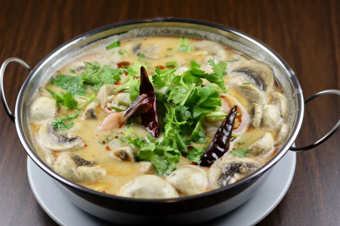 Shrimp Coconut Soup (Tom Kha)
