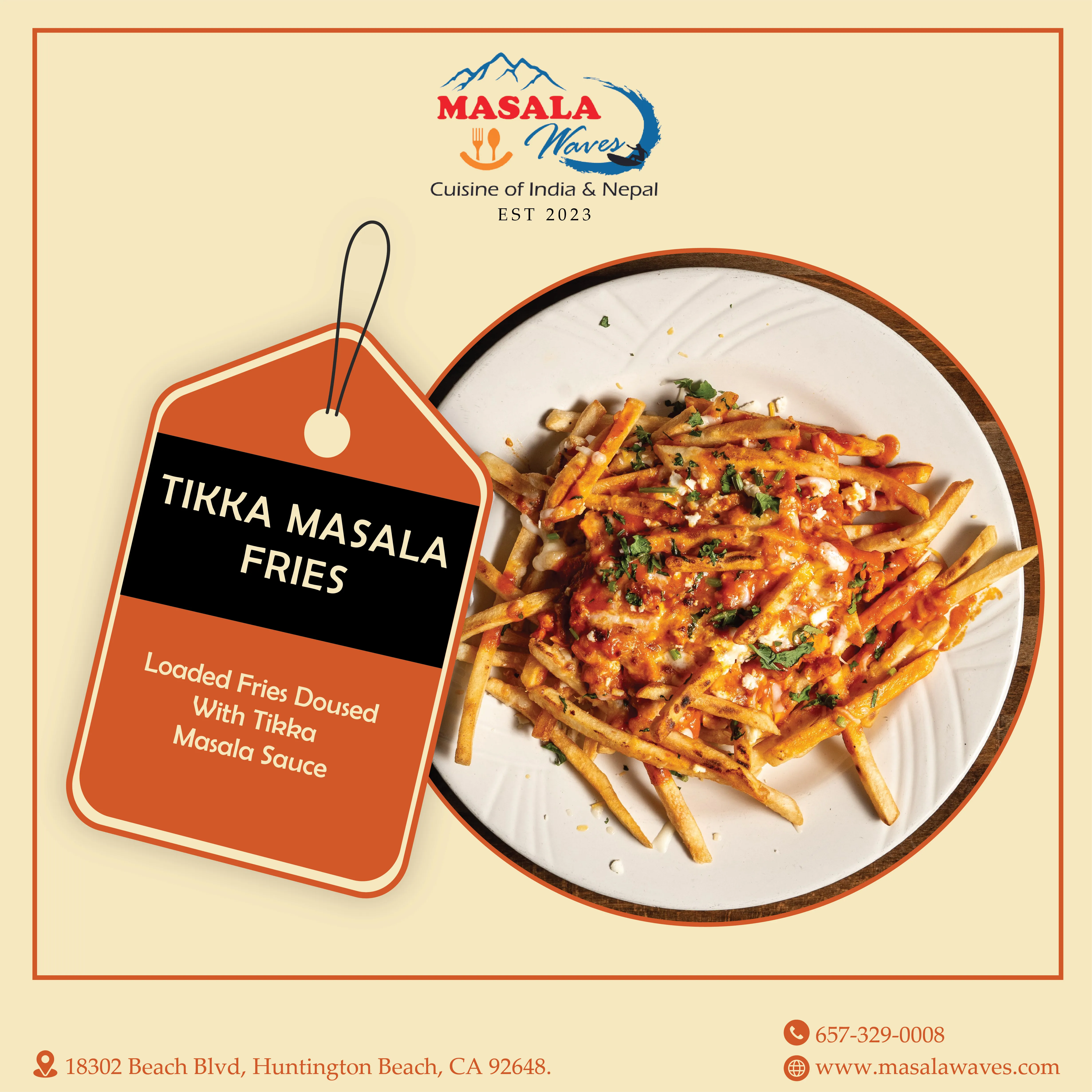 Tikka Masala Fries