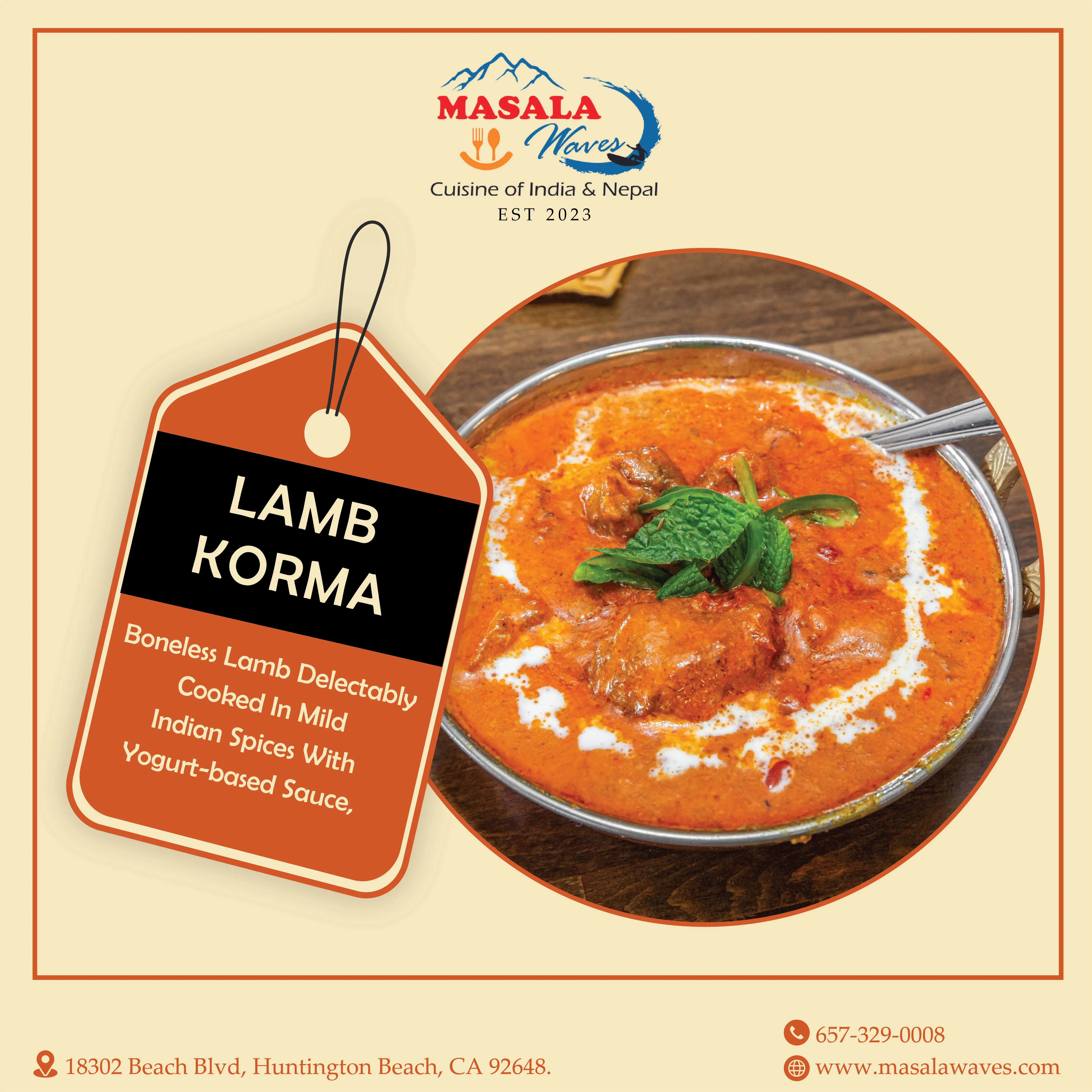 Lamb Korma