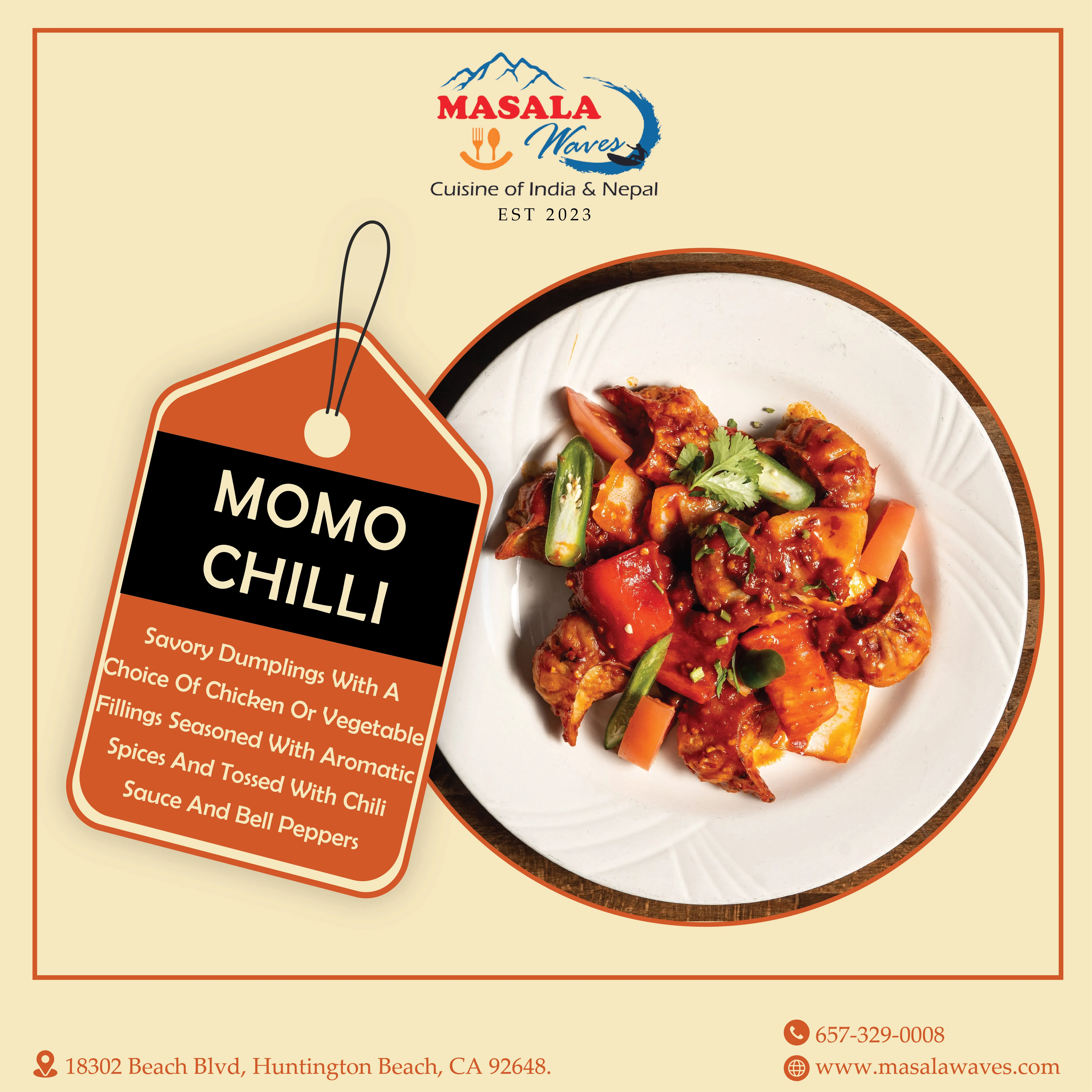 Momo Chilli Chicken