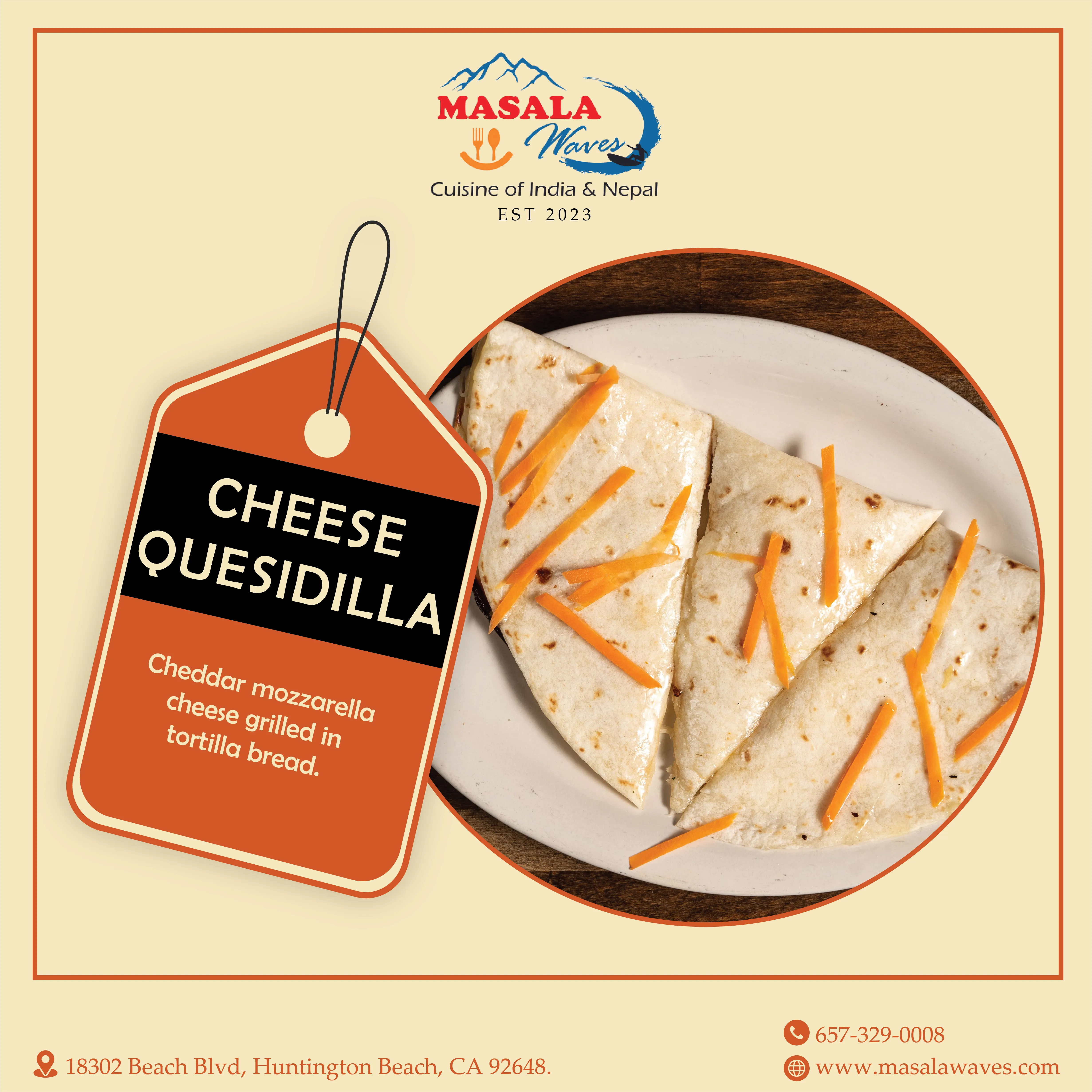 Cheese Quesedila