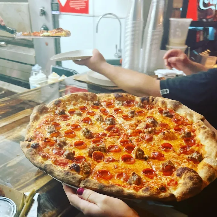 Sausage & Pepperoni Pizza