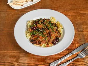 Eggplant Puttanesca (V)