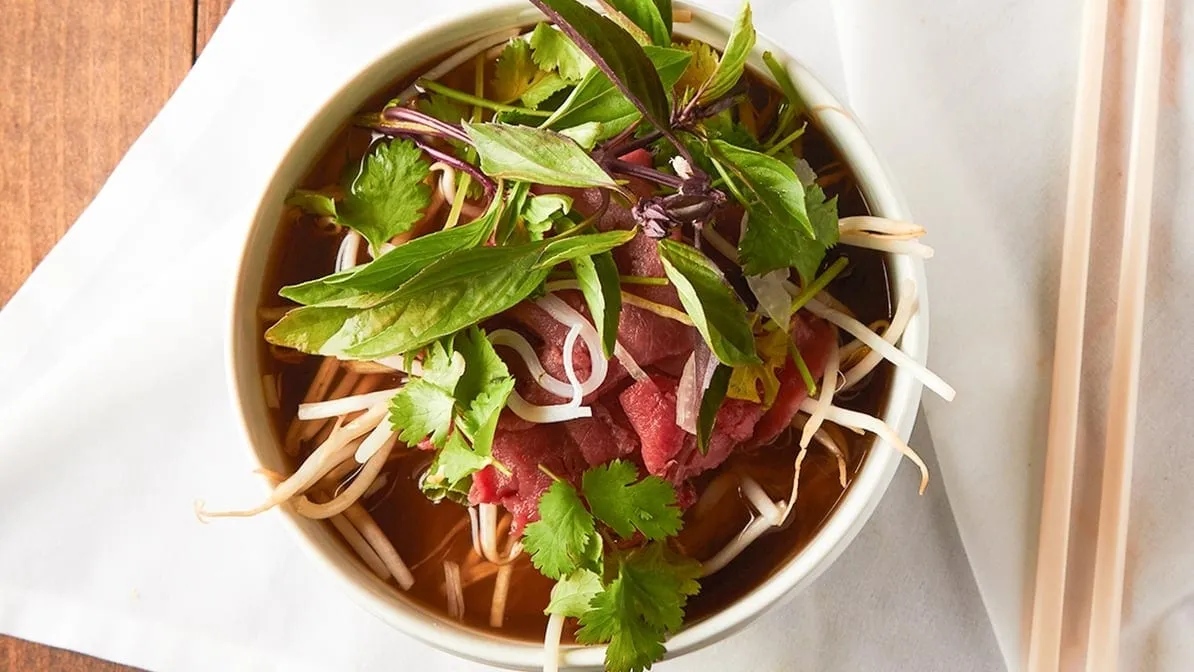 Phở Rare Ribeye Beef