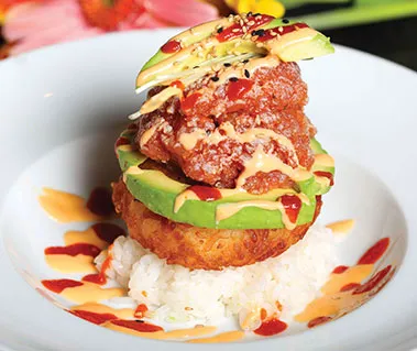 Rice Crispy Spicy Tuna