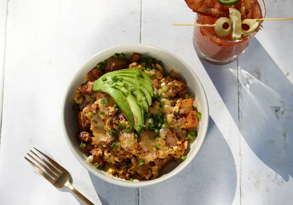 Fatty Beach Breakfast Bowl