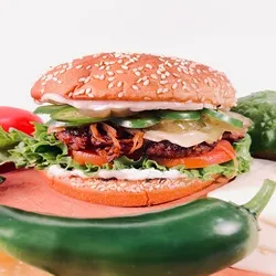 Jalapeño Cheez Burger