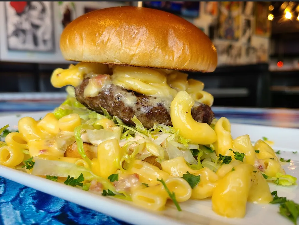 Mac & Cheese Burger